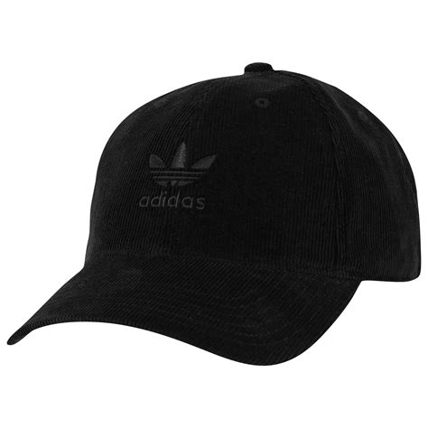 adidas Originals Relaxed Corduroy Cap in Black for Men - Lyst