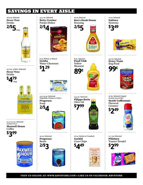 Weekly Sales & Specials – Keeler’s Bay Variety Grocery