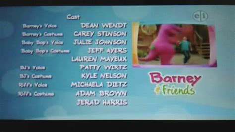 Barney And Friends Credits Season 4