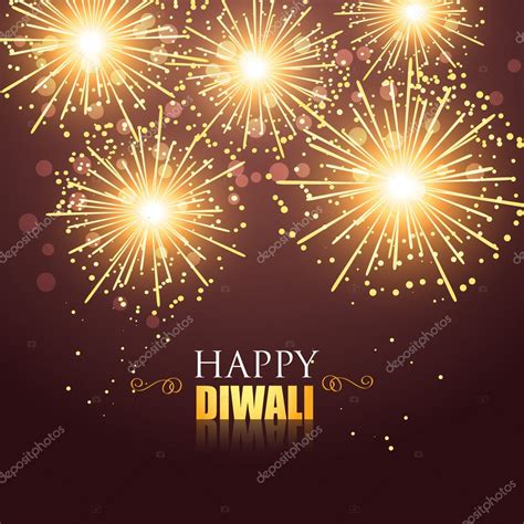 Happy diwali fireworks — Stock Vector © pinnacleanimate #32931933