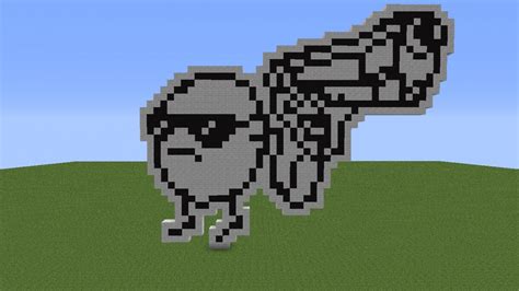 'Die Potato' Pixel Art! Minecraft Project