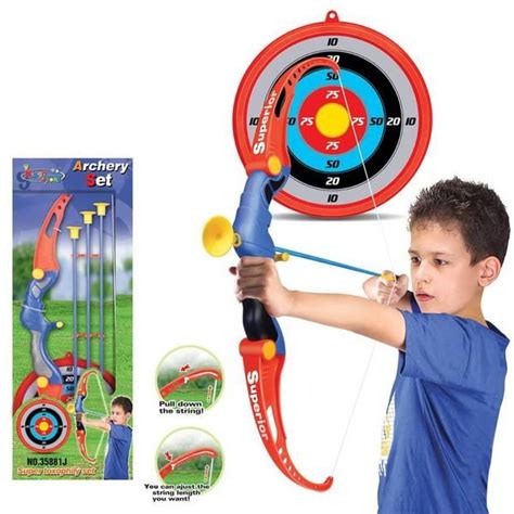 Outdoor Plastic Bow and Arrow | Bow and arrow set, Archery bow, Quiver