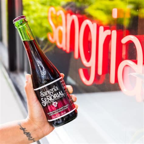 Sangria Senorial Non-Alcoholic Sangria Soda, 11.16 fl oz - Kroger