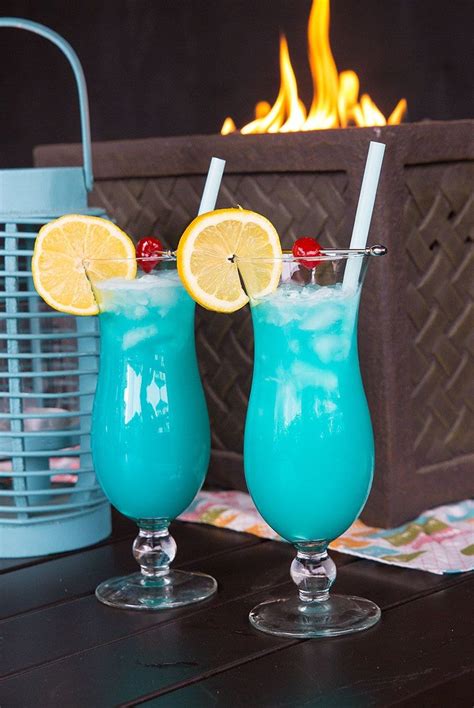 The mere name of the Blue Lagoon Cocktail brings forth visions of calm blue shimmery seas ...