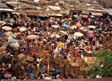 Market, Kumasi, Ghana. This is one of the largest markets I have seen in Africa. | Kumasi, Ghana ...