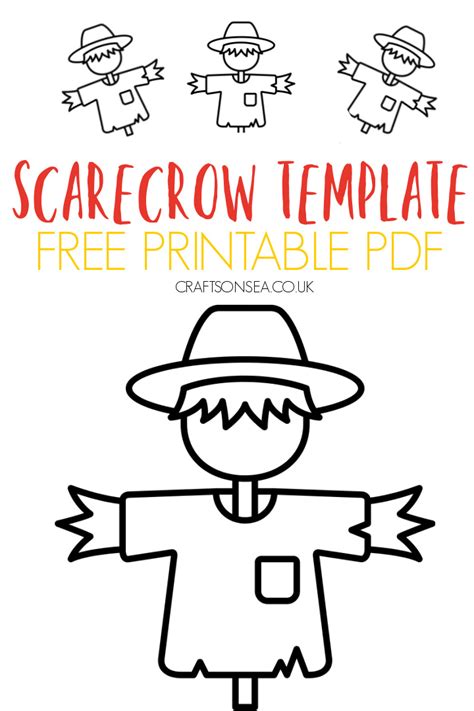 Printable Scarecrow Hat Pattern