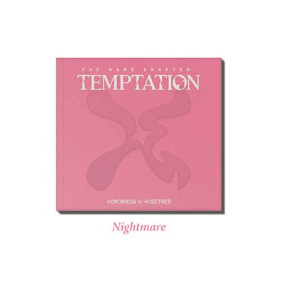 TXT ALBUM THE NAME CHAPTER : TEMPTATION | 3 ALBUMS SET - Kpop USA