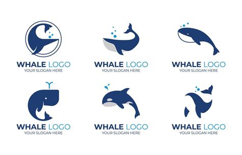 Simple Minimalist Abstract Whale Logo 14013225 Vector Art at Vecteezy