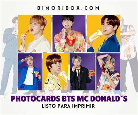 Bimori Box - DESCARGA GRATIS PHOTOCARDS BTS MCDONALDS AQUI...