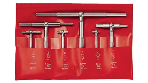 Starrett Telescoping Gage Set | Telescoping Gages - LittleMachineShop.com