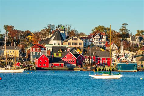 Lunenburg across the harbour Nova Scotia, Canada