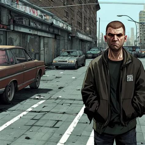 gopniks in gta iv concept art | OpenArt