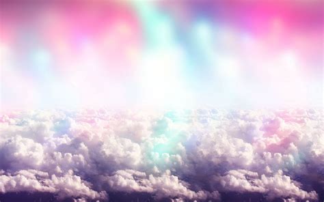 Rainbow Cloud Wallpapers - Top Free Rainbow Cloud Backgrounds ...