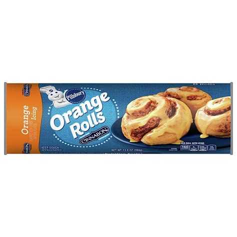 Pillsbury Orange Rolls With Cinnabon - Shop Biscuit & Cookie Dough at H-E-B