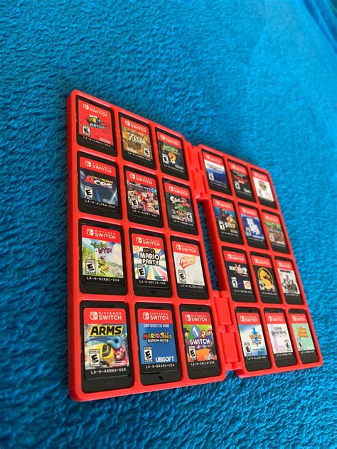 Foldable Nintendo Switch cartridge case | Etsy