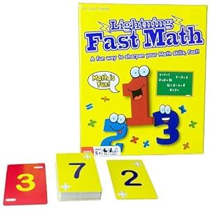 Amazon.com: Lightning Fast Math Game: Toys & Games