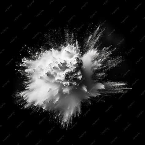 Premium AI Image | powder explosion