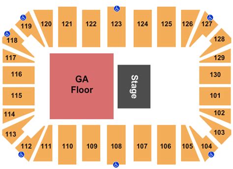 Amarillo Civic Center Seating Chart - Amarillo