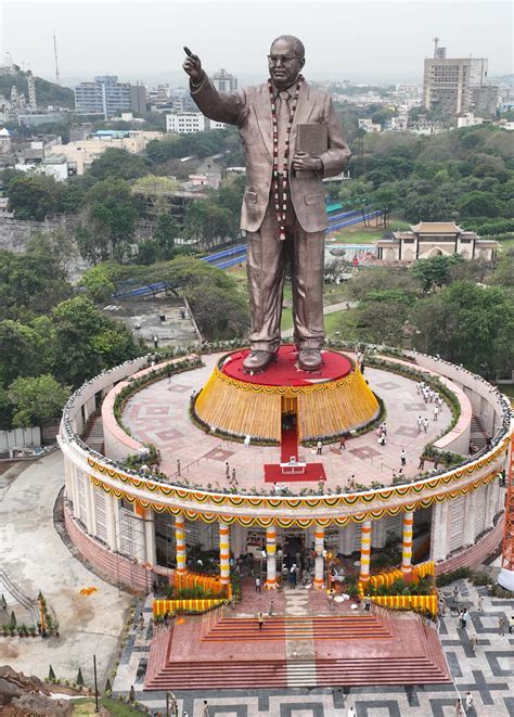 Dr Babasaheb Ambedkar Statue in Hyderabad