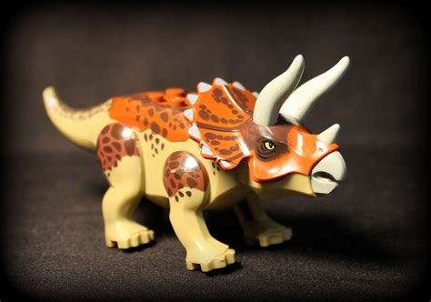 Triceratops from Jurassic World. Custom Minifigure. Lego