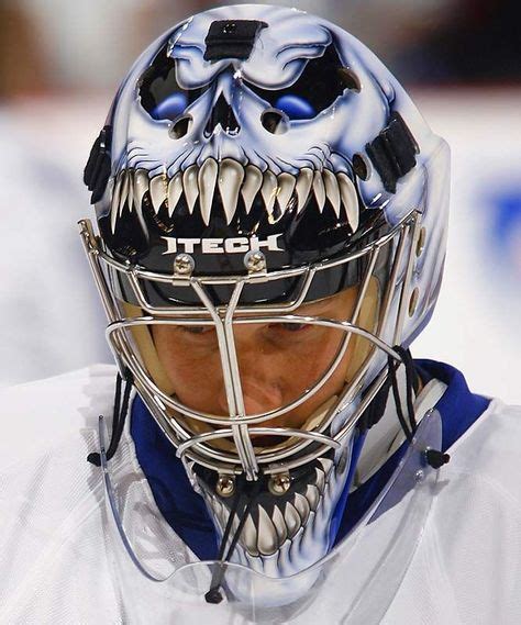 Scary Goalie Masks - Corey Hirsch - Vancouver Canucks - Hitchcock's ...