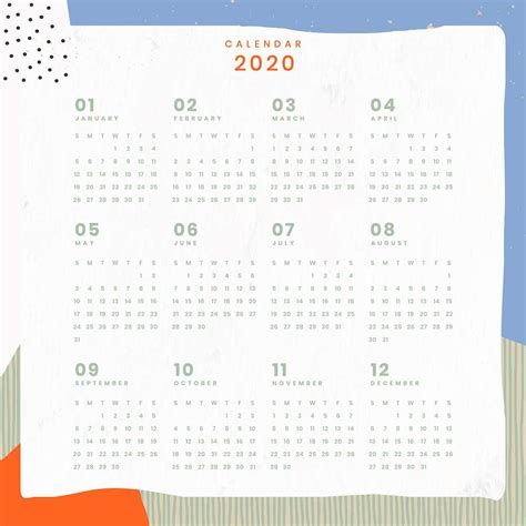 Calendar Templates | Free PSD, Vector & PNG Social Media Templates - rawpixel