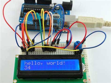 Arduino Code | Arduino Lesson 11. LCD Displays - Part 1 | Adafruit Learning System