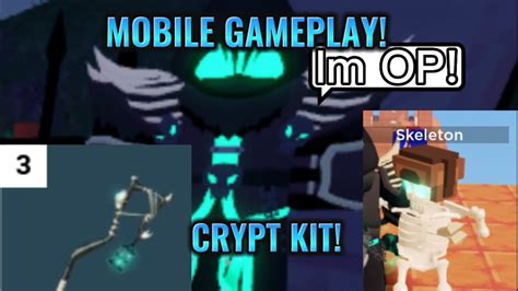 The New Crypt Kit Gameplay-OP! (Roblox Bedwars) - YouTube