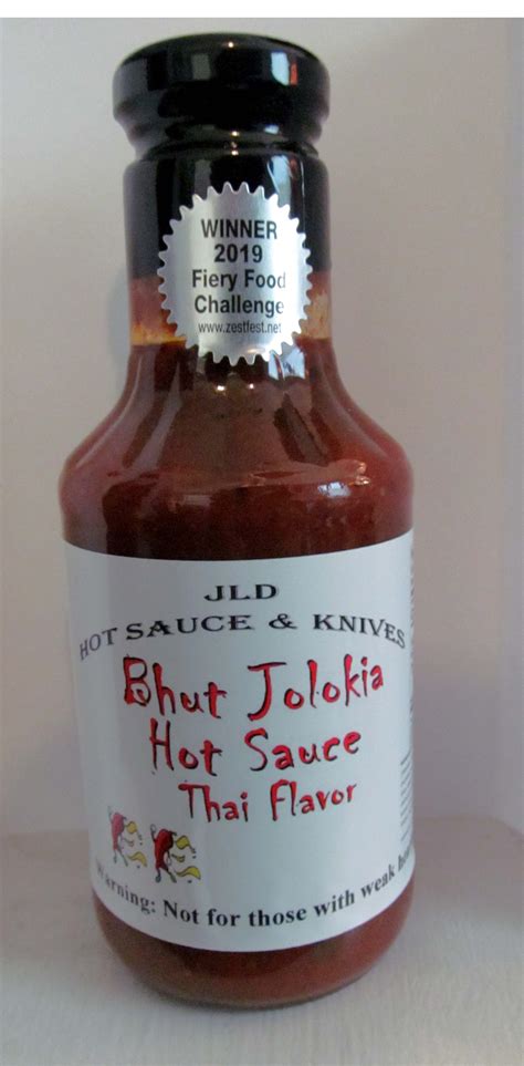 Bhut Jolokia Hot Sauce Thai Flavor