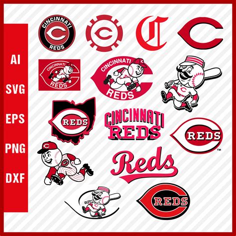 Cincinnati Reds Logo, Reds Svg Cut Files, Layered Svg Logo | Inspire Uplift