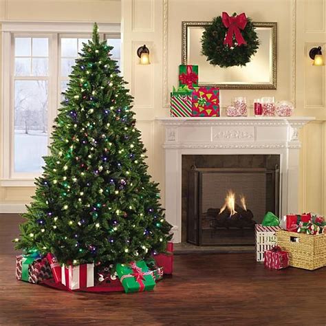 Holiday Showtime 7' Christmas Northern Lights Spruce Tree | Led ...