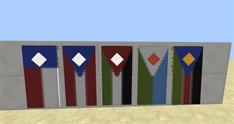 Minecraft 1.8: Banners & Flags Showcase & Tutorial - YouTube