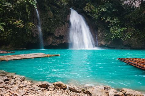 HD wallpaper: philippines, kawasan falls, badian, asia, tropical, cebu ...