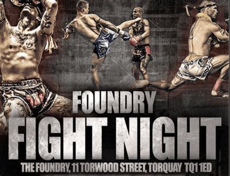 Foundry Fight Night - The Foundry Torquay