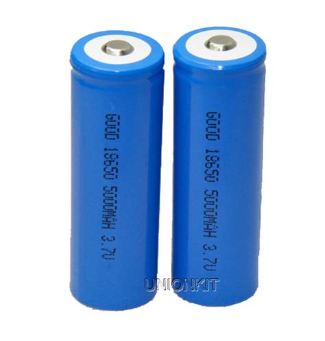 New 2 piece 5000Mah Li ion 3.7v 18650 Rechargeable LED Flashlight ...