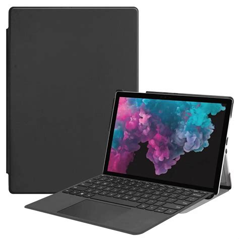 [SG] Microsoft Surface Pro 7 Plus / 7 / 6 / 5 Flip Case Cover Casing (KEYBOARD FRIENDLY ...