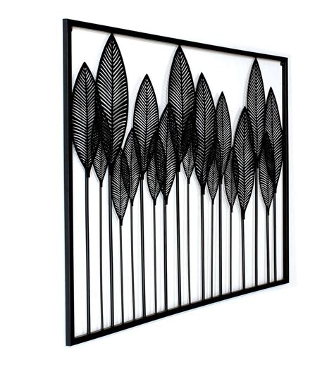 Buy Wrought Iron Decorative In Black Wall Art By Craftter Online ...