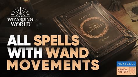 All Harry Potter Spells and their Wand movements || Hogwarts Legacy ...