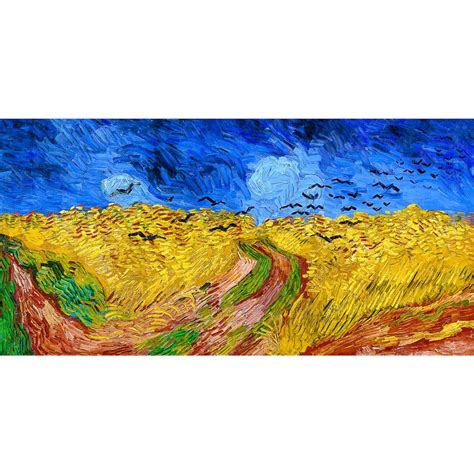 Van Gogh, Wheatfield With Crows, 1890 Art Print Canvas Print Fine Art ...