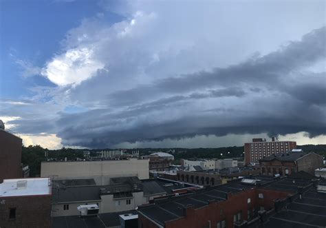 It kinda stormed in Athens, Ohio today : r/weather