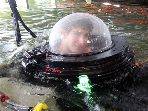 Kid Makes His Own Submarine Out Of Scrap And Stays Underwate