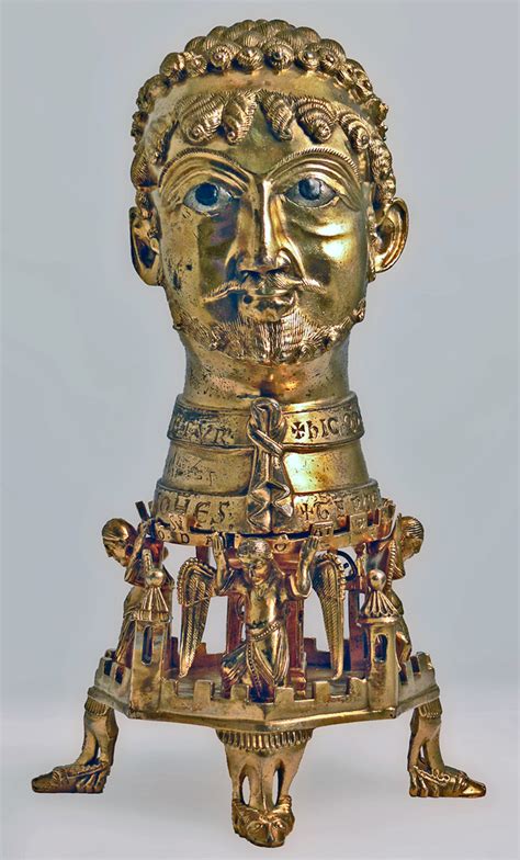 Frederick I Barbarossa's reliquary bust. Stiftskirche Cappenberg.Kath. Pfarrgemeinde St.Johannes ...