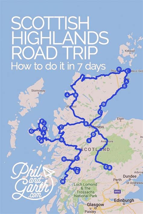 How to see the Scottish Highlands in 7 Days in 2020 | Scotland road ...