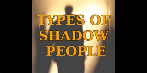 4 Types of Shadow People – What They Are And What They Want – ParaRational