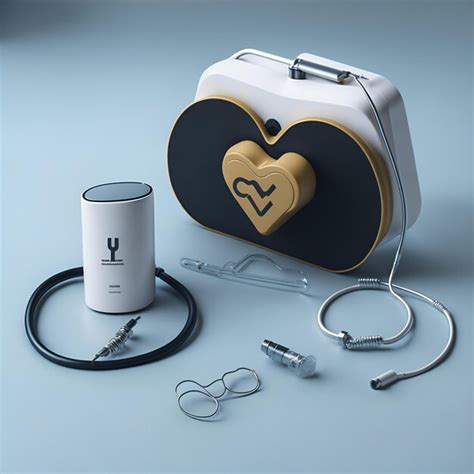 Premium AI Image | stethoscope and heart on white