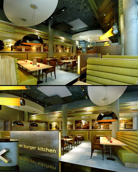 Gourmet Burger Kitchen II by kulayan3d on DeviantArt