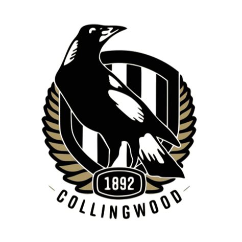 Um Grande Escudeiro: FUTEBOL AUSTRALIANO: AFL, NOVO LOGO DO COLLINGWOOD FC