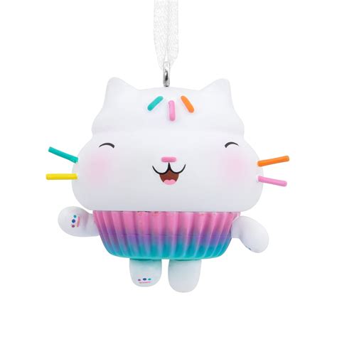 Hallmark DreamWorks Gabby's Dollhouse Cakey Cat Christmas Ornament in ...