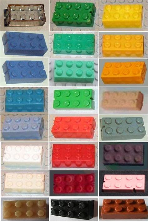 LEGO® colour chart reference | New Elementary: LEGO® parts, sets and ...