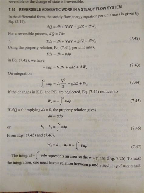 Derive Steady Flow Energy Equation - GagerilMoran